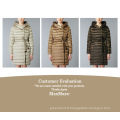 Japon Long Down Femmes Sexy First Brand Down Coat pour les Winters